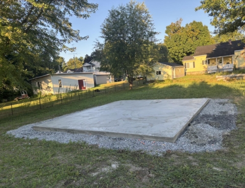 Coffrage d&rsquo;une dalle de béton